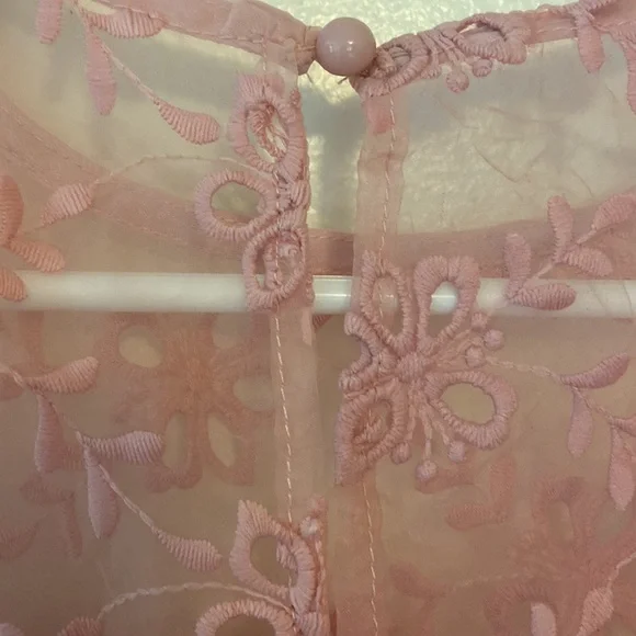 Pink Spring Ruffle Dress - Picture 3 of 4